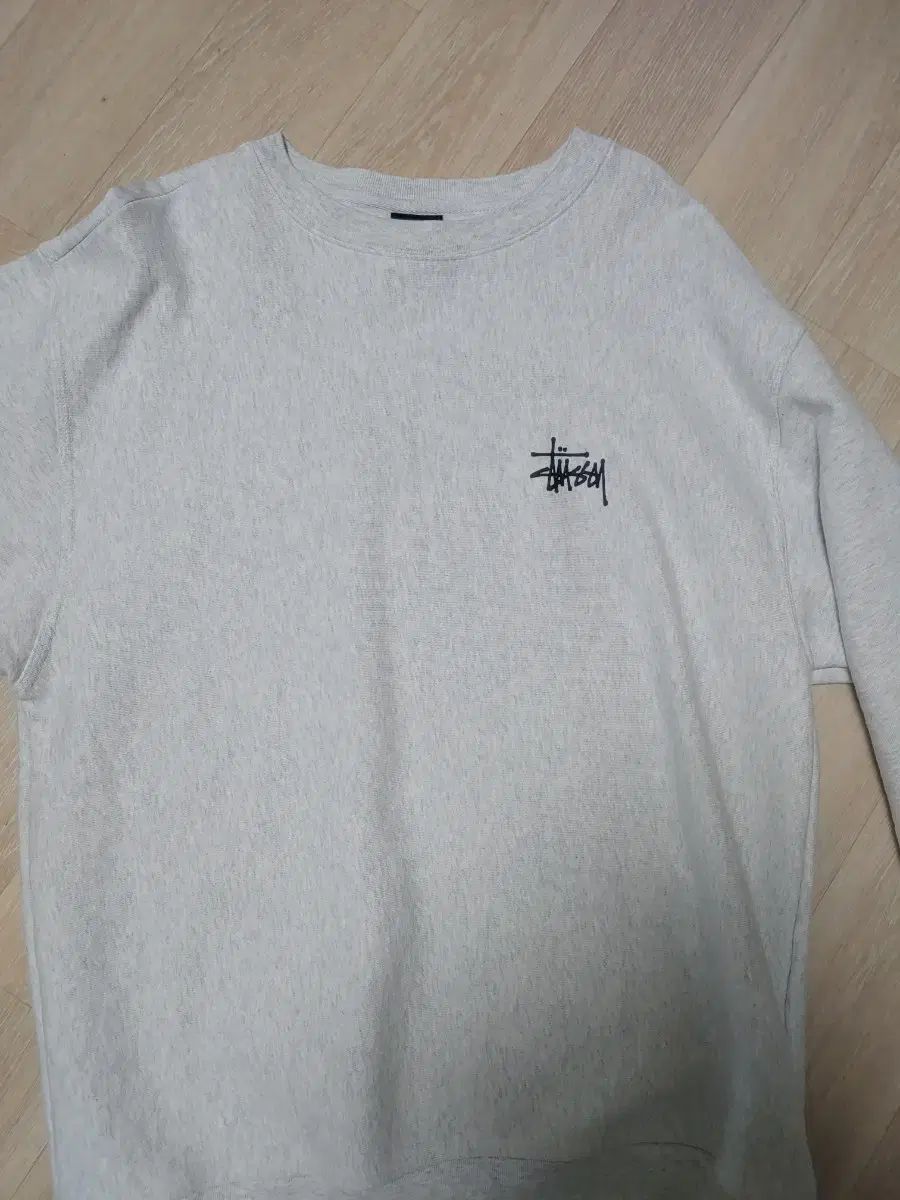 STUSSY スウェット メランジ グレー