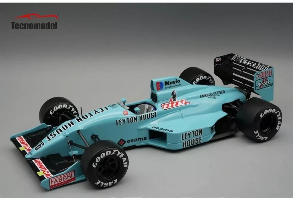 【新品】ミニカー 1/18 マーチ 881 ドイツGP 1988 Ivan Capelli #16 レインタイヤ車 [TM18-370C]