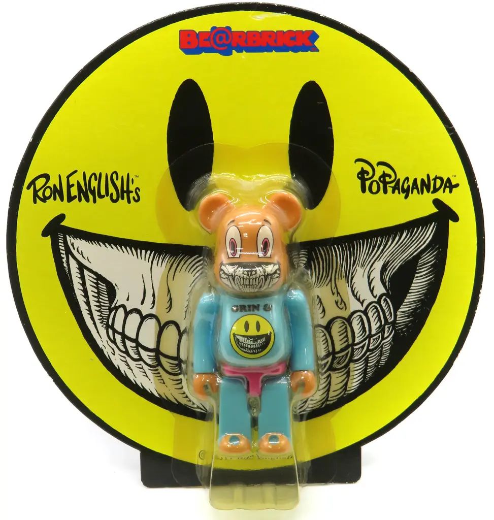 BE@RBRICK(ベアブリック) ロン・イングリッシュ 100%+400% + スポンジ