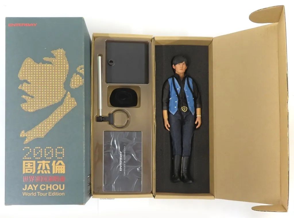 【中古】フィギュア ジェイ・チョウ(周杰倫) ワールドツアーエディション 2008バージョンA リアルマスターピース 1/6 コレクティブルフィギュア