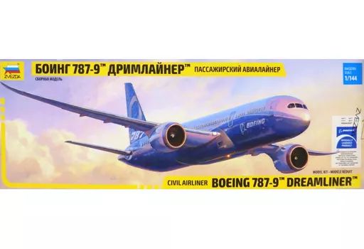 【中古】プラモデル 1/144 ボーイング 787-9 ドリームライナー [ZV7021]
