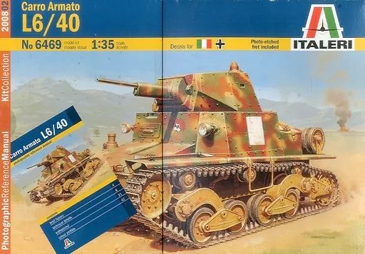 【中古】プラモデル 1/35 Carro Armato L6/40 [6469]