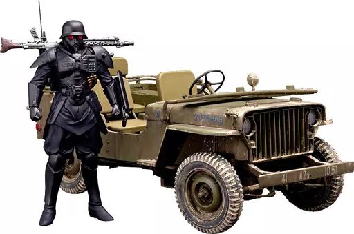 【中古】プラモデル PLAMAX MF-35 minimum factory プロテクトギア with 特捜班小型警邏車 「紅い眼鏡」 1/20 PS組み立て式プラスチックモデル