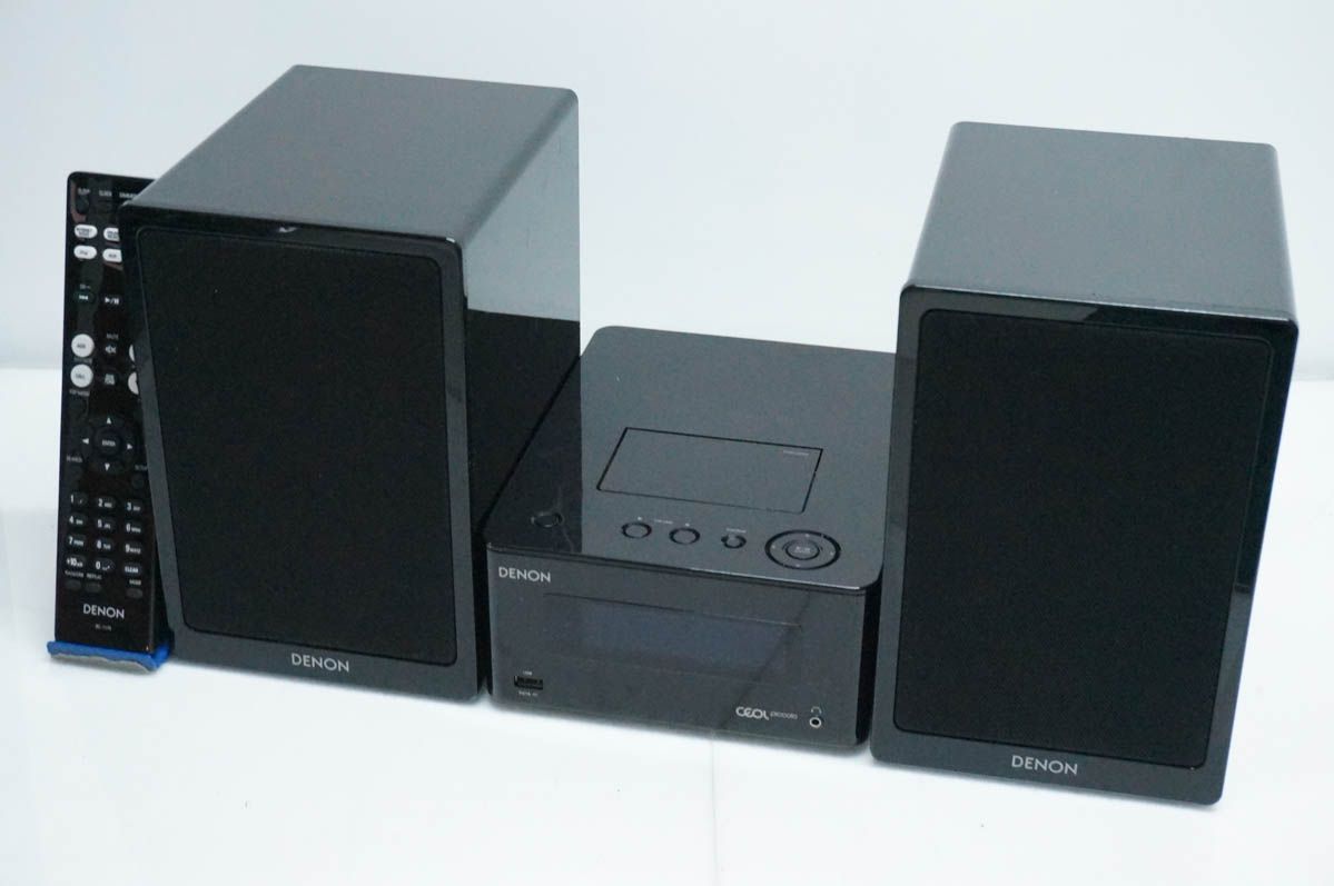 【中古】Denonデノン ネットワークレシーバー AirPlay/ハイレゾ音源対応 ブラック DRA-N5＋SC-N9 ブックシェルフスピーカーセット