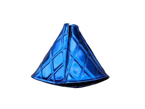 汎用 シフトブーツカバー 内装 ダブルステッチ ダイヤカット キルティング トラック用 (ブルー) [並行輸入品]as a40b9bd4