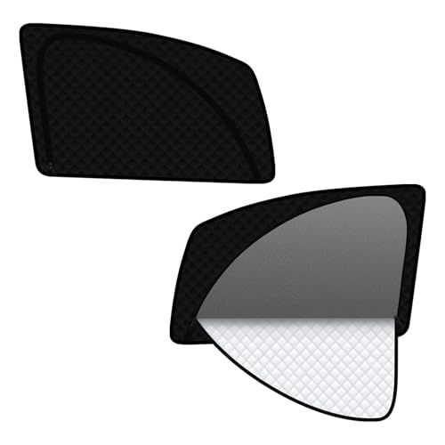 【ハンドルカバー付き】2in1一体式 トヨタ ヴォクシー ノア 80系 着脱簡単 サンシェード メッシュカーテン マグネット式 換気 VOXY NOAH 2014年1月?2020年10月 遮光 サイド用 運転席 助手席 日除け 2枚ts 7cc08c0f