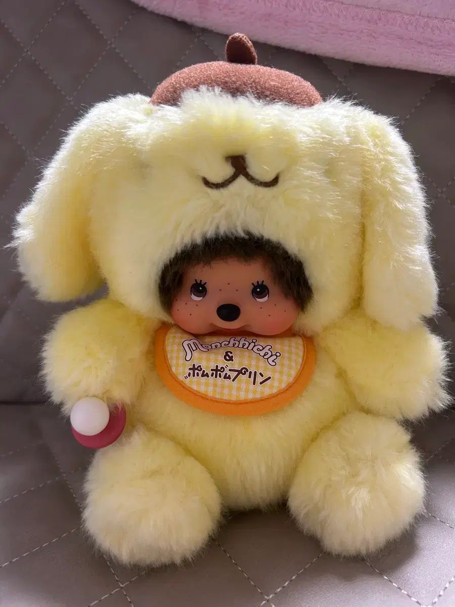 ポムポムプリン モンチッチ ぬいぐるみ
