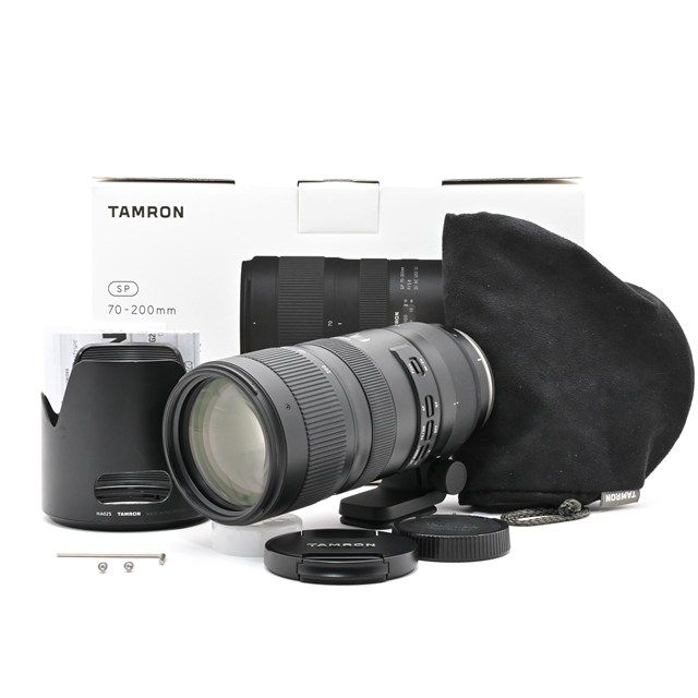 ＜並品＞ TAMRON SP 70-200mm F2.8 Di VC USD G2 Canon用 A025E｜大口径望遠ズームレンズ｜フルサイズ対応｜動作良好｜付属品完備｜光学非常に綺麗｜実用コンディション