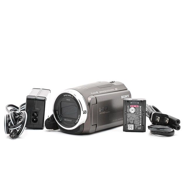 ＜並品＞ SONY HDR-CX680 Ti Handycam｜HDビデオカメラ｜動作良好｜実用品｜外観割れ・欠損あり｜使用感強め｜液晶きれい｜まだまだ使えるモデル