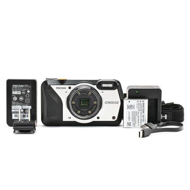 ＜並品＞ RICOH G900SE｜防水・防塵・耐衝撃デジタルカメラ｜動作良好｜実用品｜液晶傷多数あり｜レンズ面に傷あり｜外観使用感強め｜まだまだ使える業務向けモデル