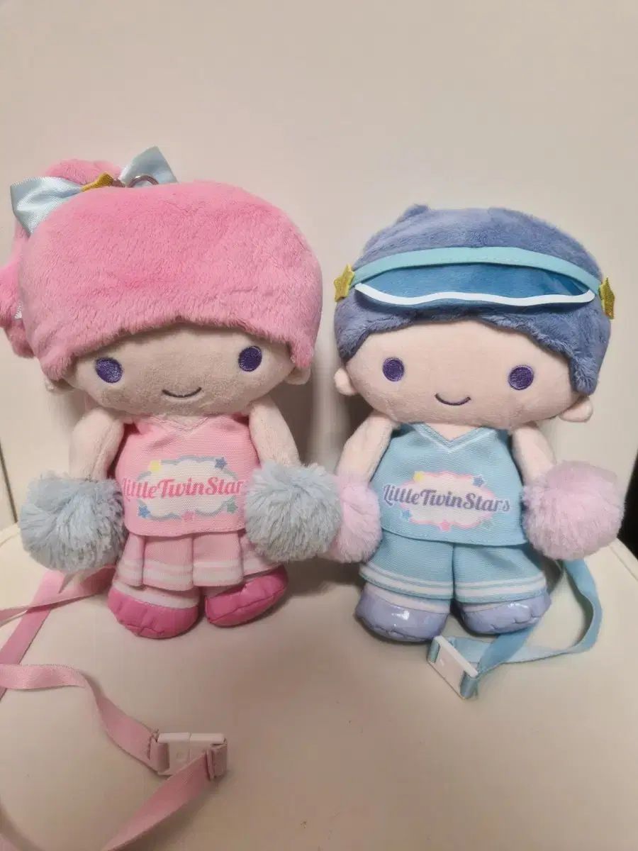 キキ ララ リトルツインスターズ チアリーダー ぬいぐるみ (ストラップあり)