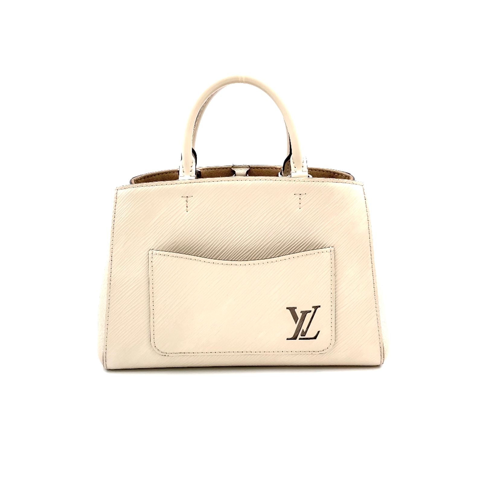 【新着】LOUIS VUITTON マレル トート BB エピ エピ RFID対応 ショルダーストラップ付属なし レザー オフホワイト ハンドバッグ シルバー M20520