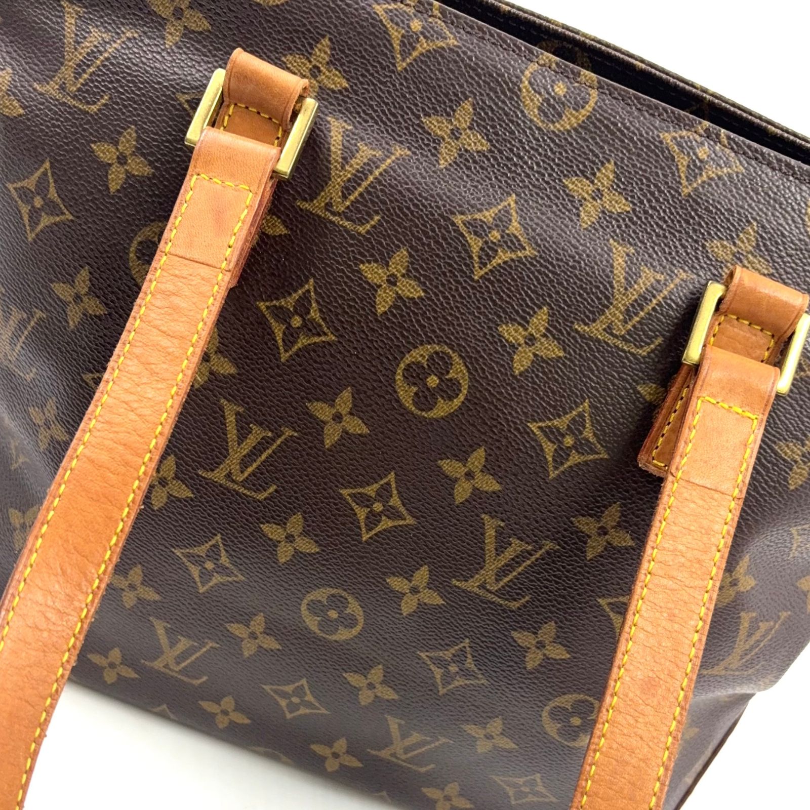 ルイヴィトン　モノグラム　カバピアノ 新着】LOUIS VUITTON カバピアノ モノグラム モノグラム レザー、PVC