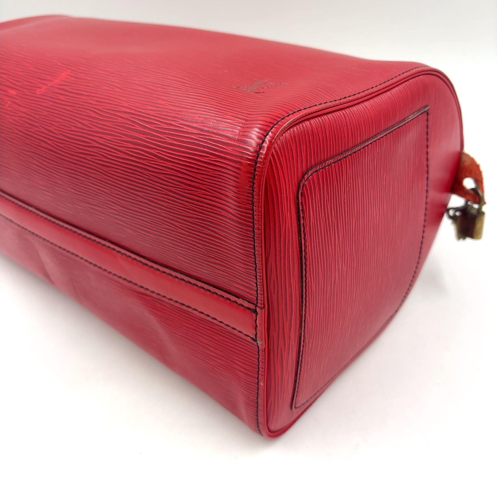 新着】LOUIS VUITTON スピーディ30 エピ エピ カスティリアンレッド 
