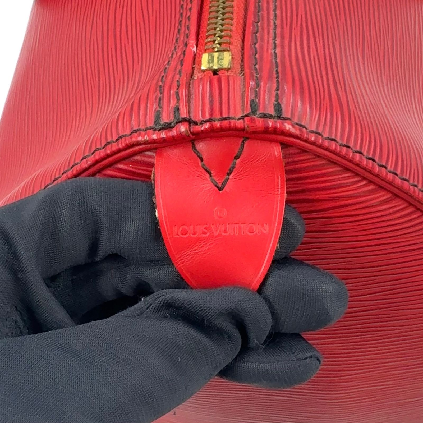 LOUIS VUITTON スピーディ30 エピ エピ カスティリアンレッド レザー 