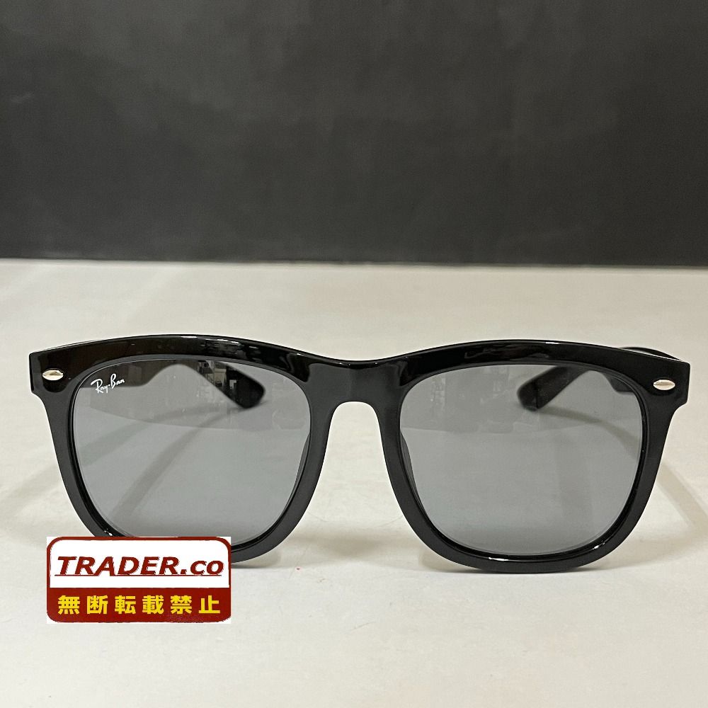 06w23332 レイバン Ray-Ban 定番 Fブラック×Lダークグレイ RB4260D 601/1 57-19 サングラス 【中古品】