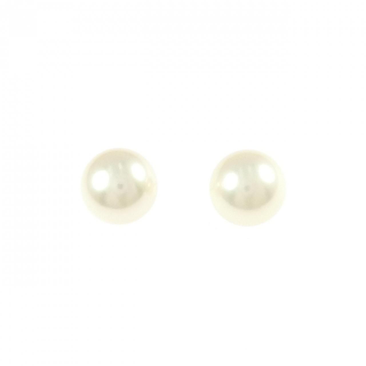 K18YG アコヤパール ピアス 9.3mm