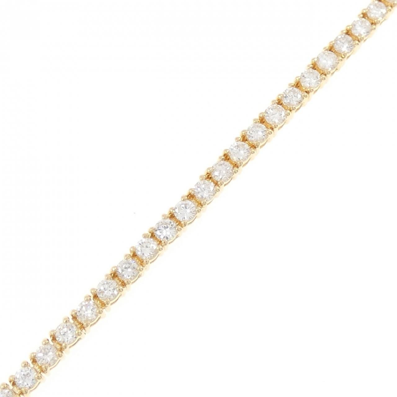 K18YG ダイヤモンド ブレスレット 2.00CT