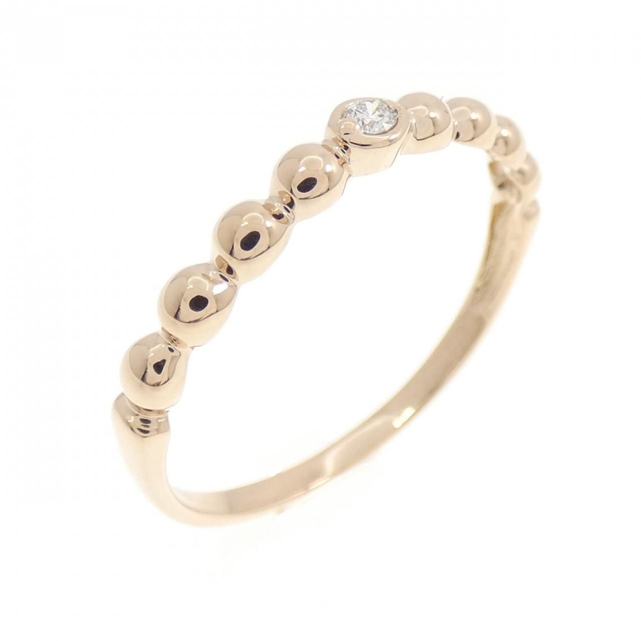 K18PG ダイヤモンド リング 0.02CT