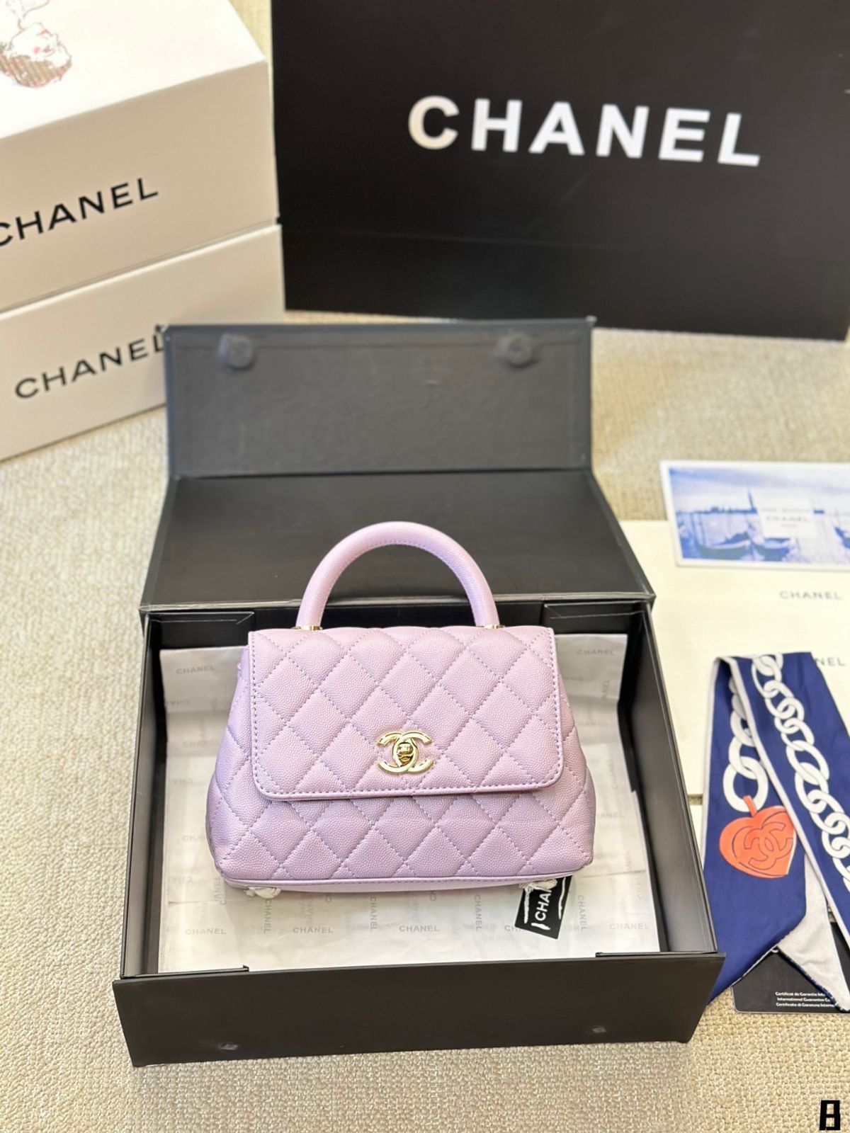 【今日特価！】Chanel Coco Handle ハンドバッグ 送料無料！在庫限定のお得な価格です！