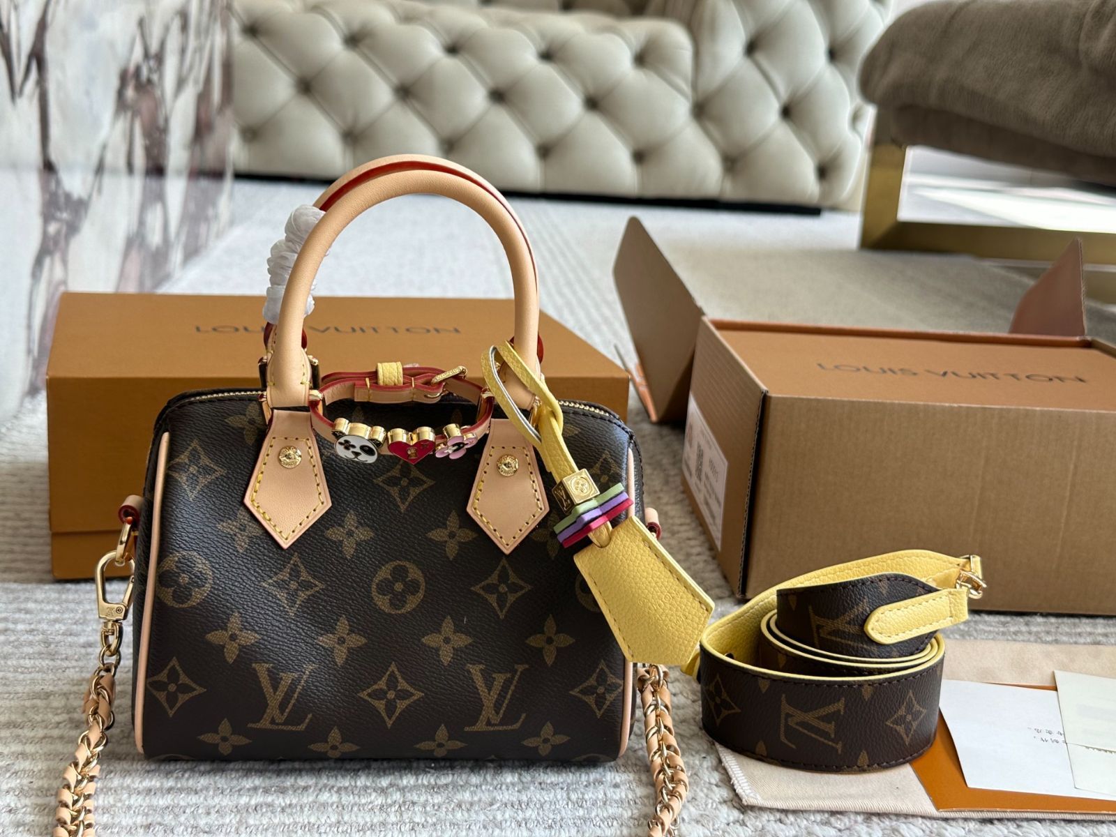 【今日特価】LV Nano Speedy ミニピローバッグ - LV Nano Speedy Mini Pillow Bag-WTO輸入3