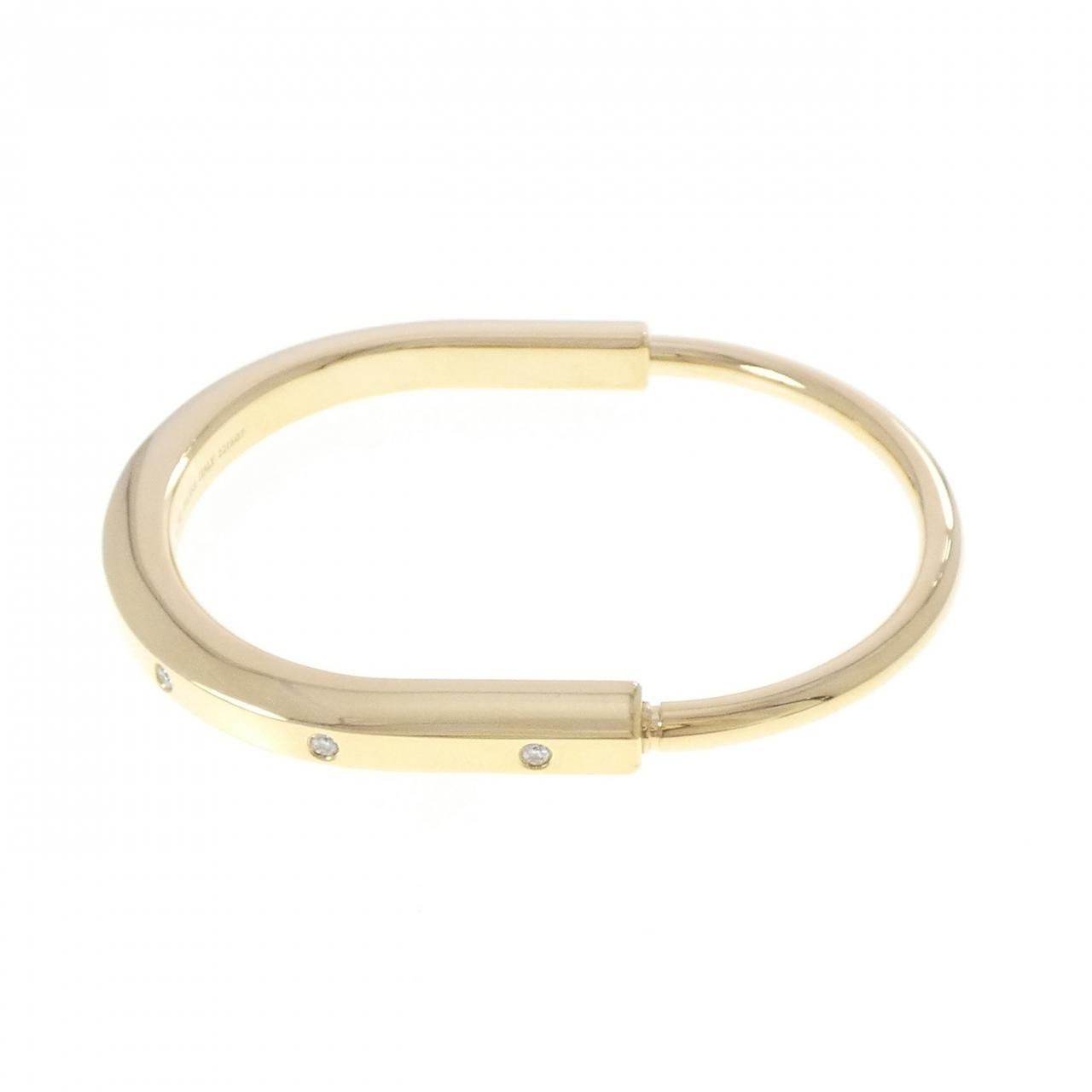 ティファニー ロック バングル 0.31CT