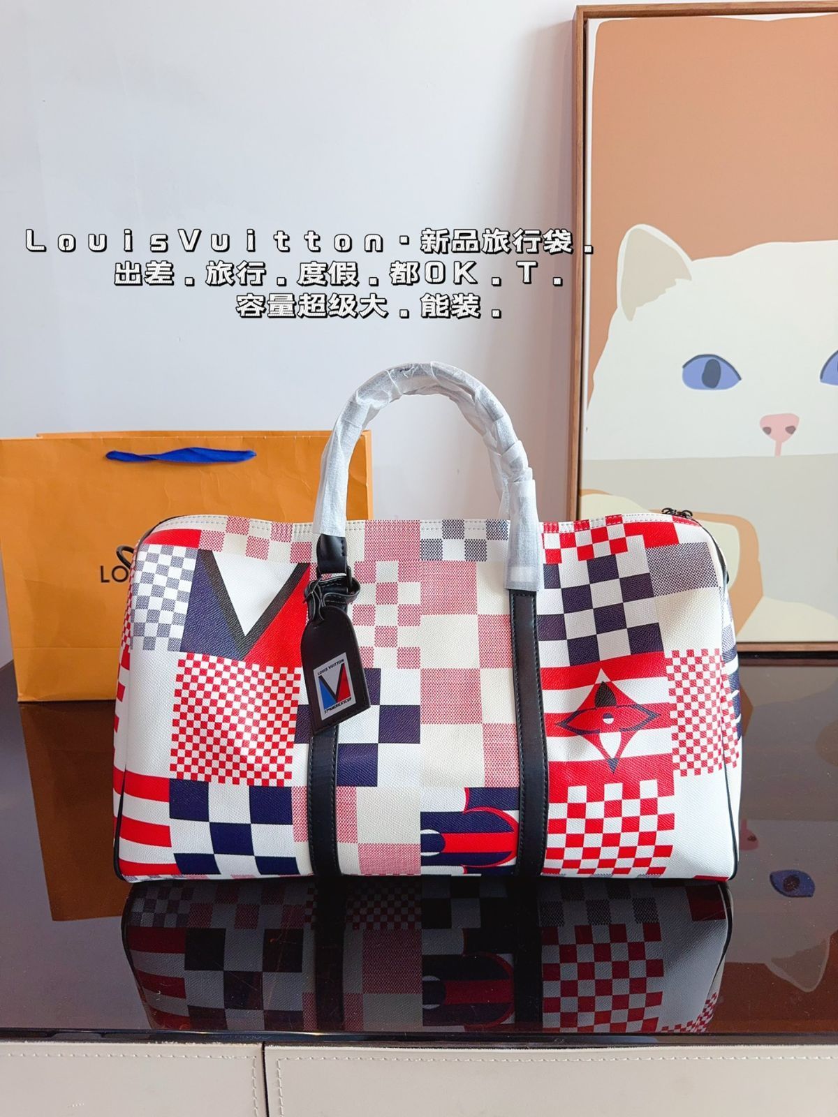 【今日特価】Louis Vuitton ルイ・ヴィトン 春夏限定新作 keepall トラベルバッグ 送料無料 限定セール価格！