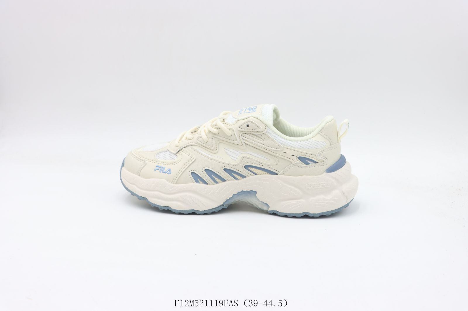 【今日特価】Fila / フィラ フィラのお父さんシューズ ホワイトブルー F12M521119FAS-MM輸入
