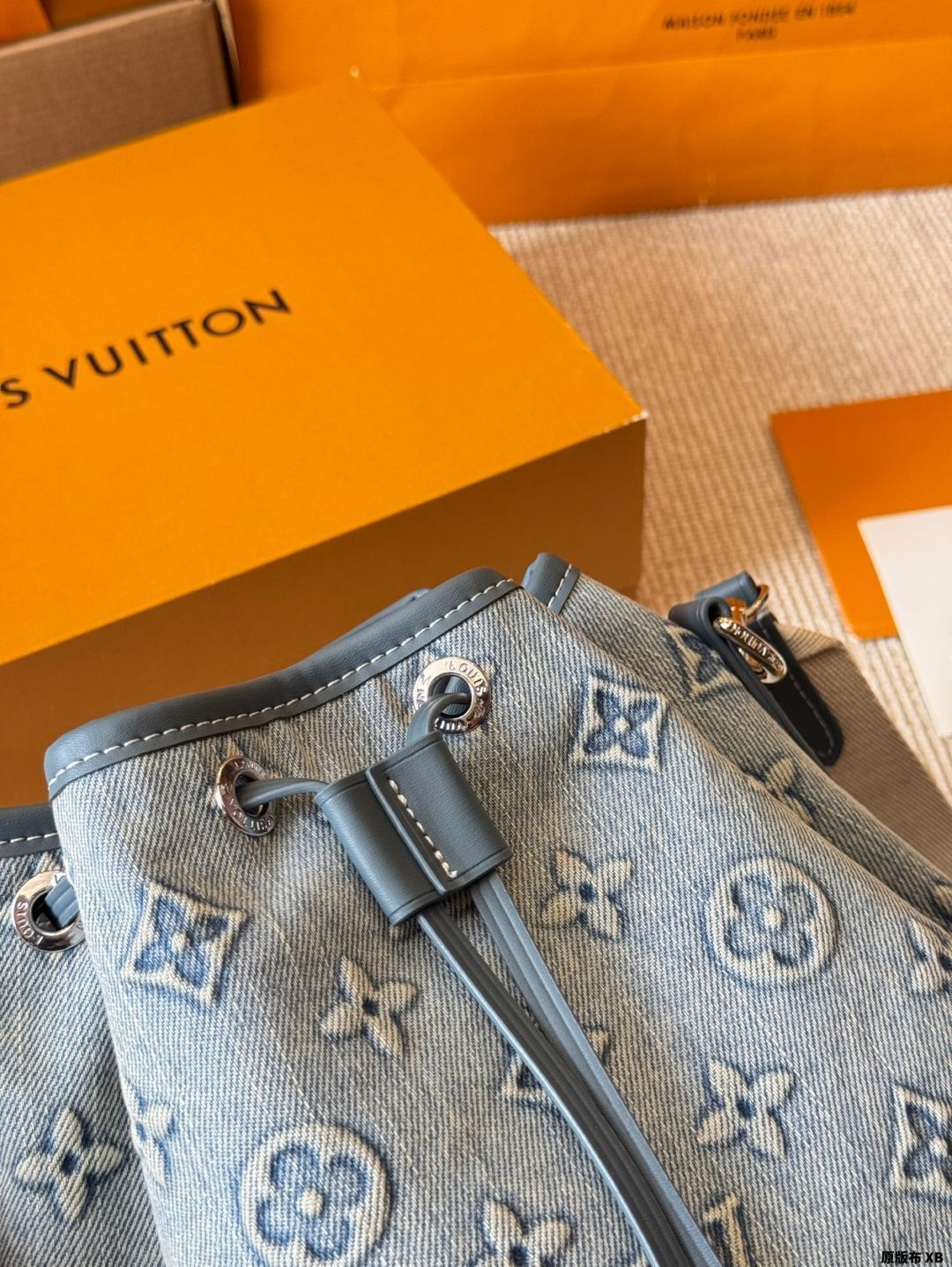 【今日特価】LV Denim Bucket Bag - LV デニム バケット バッグ-MM輸入1 【今日特価】LV Denim Bucket Bag - LV デニム バケット バッグ-MM輸入1