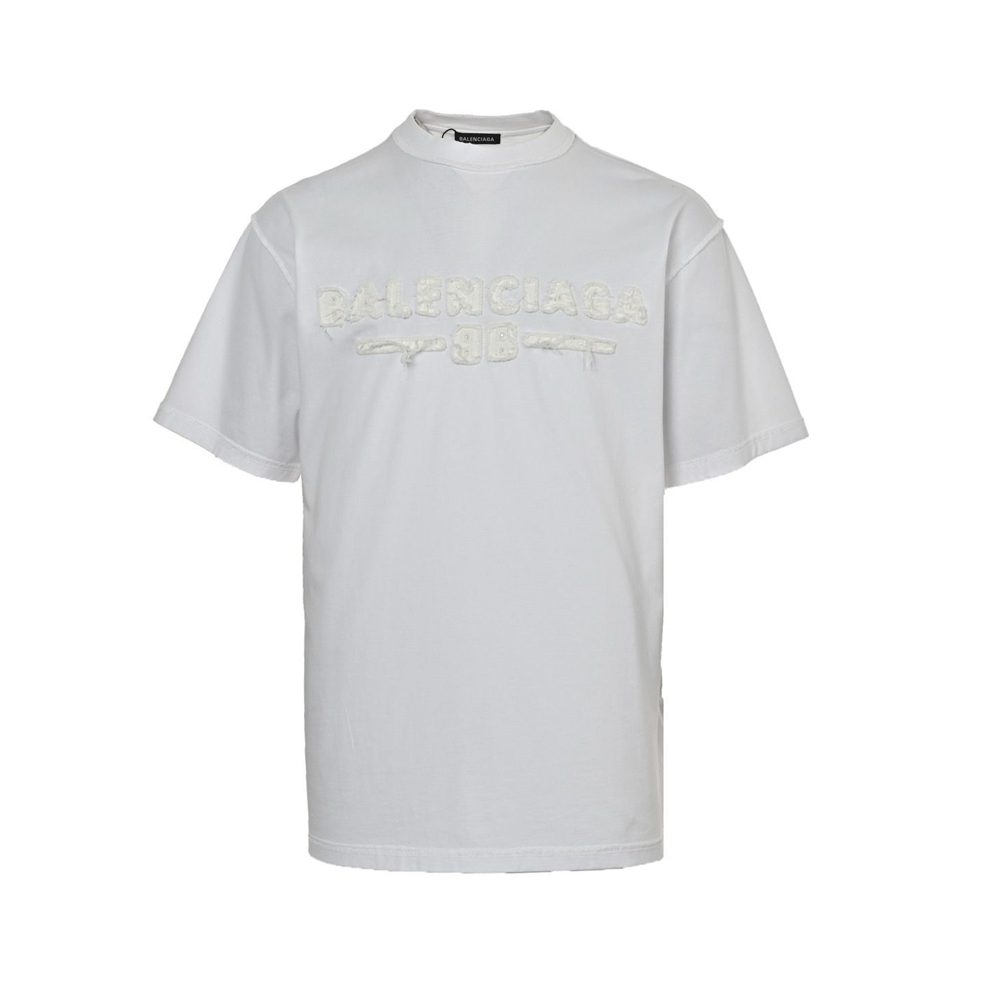 【今日特価】Balenciaga 25ss 貼布文字反縫破れ T シャツ