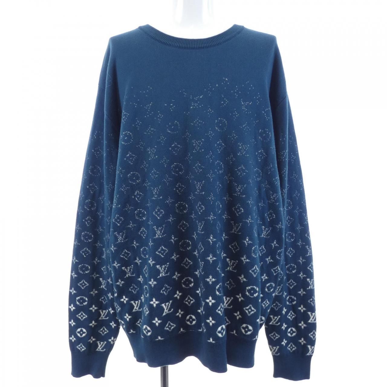 ルイヴィトン LOUIS VUITTON グラディエントモノグラムクルーネック HJN87WUSO ニット ルイヴィトン LOUIS VUITTON グラディエントモノグラムクルーネック