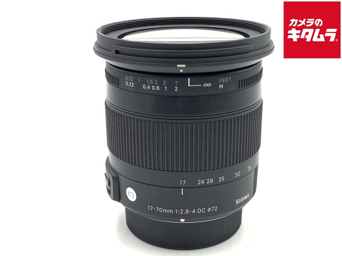【中古】 【良品】 シグマ 17-70mm F2.8-4 DC MACRO OS HSM Contemporary ニコン用