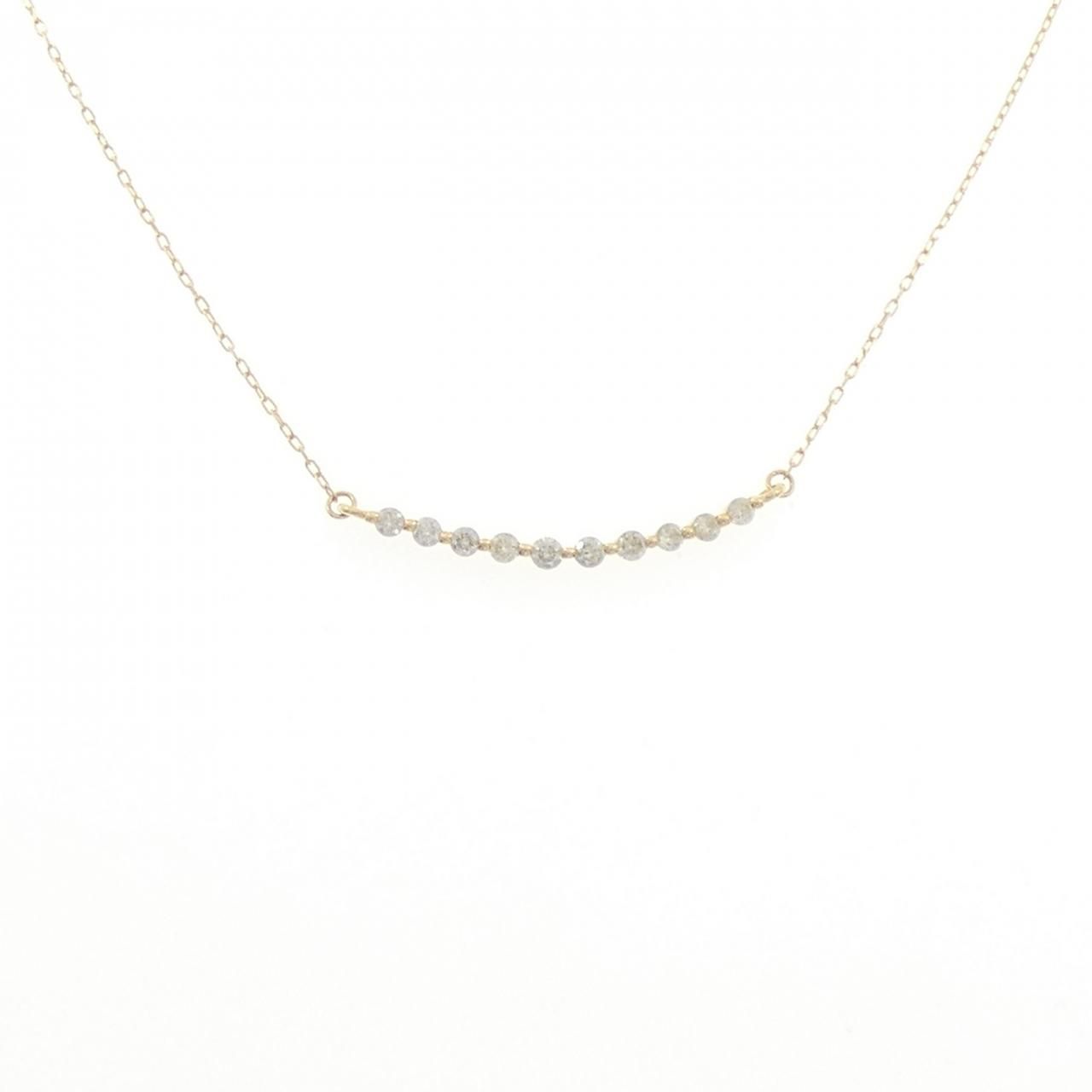 K18YG ダイヤモンド ネックレス 0.30CT