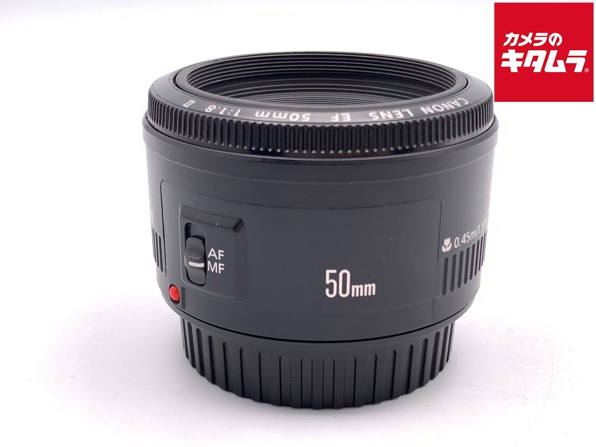 【中古】 【良品】 キヤノン EF50mm F1.8 II