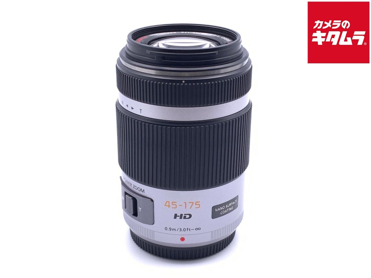 【中古】 【良品】 パナソニック LUMIX G X VARIO PZ 45-175mm/F4.0-5.6 POWER O.I.S. [H-PS45175] シルバー