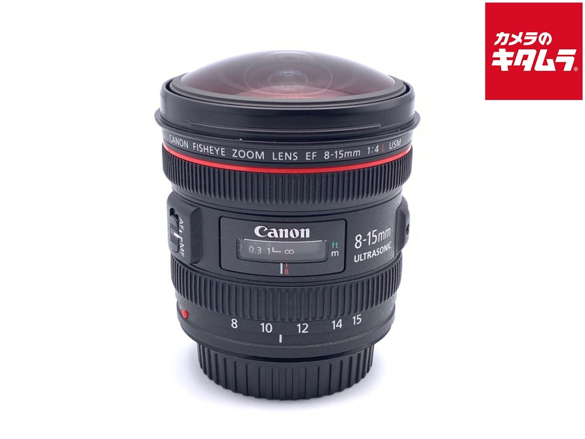 【中古】 【良品】 キヤノン EF8-15mm F4L フィッシュアイ USM
