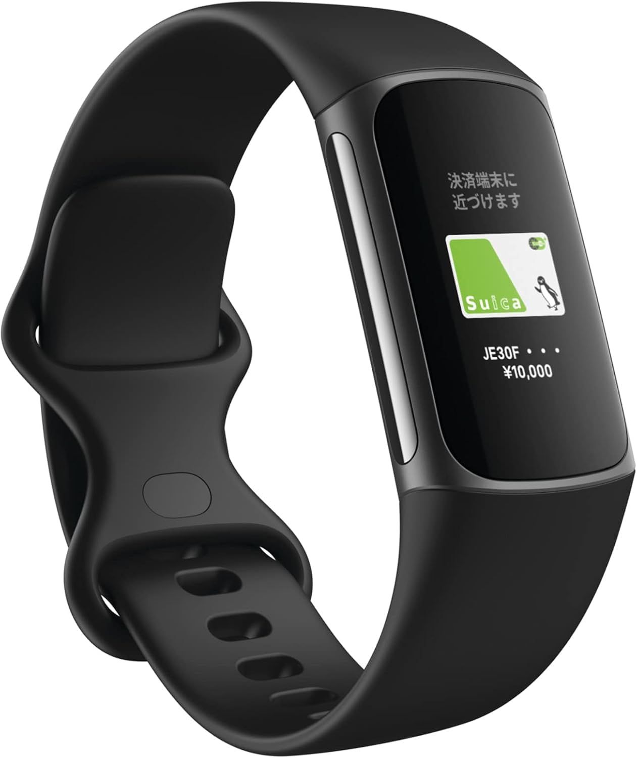 【Suica対応】Fitbit Charge 5 トラッカー ブラック/グラファイト [最大7日間のバッテリーライフ/GPS搭載/スマートウォッチ] [ブラック/グラファイト] [単品]