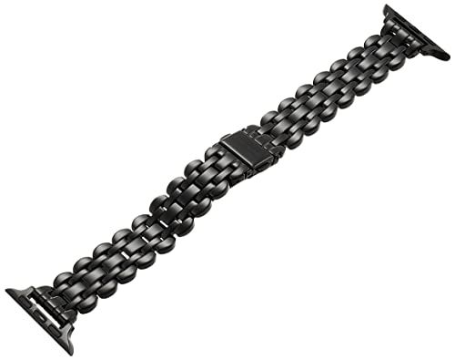 [ケイト・スペード ニューヨーク] 腕時計 Apple Watch Strap アップルウォッチ付け替えバンド KSS0066 レディース Black 正規輸入品mt 13def8c8