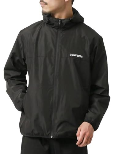 [コンバース] マウンテンパーカー メンズ 秋 裏メッシュ 撥水 防風 UVカット ウインドブレーカー ブルゾン ジャンパー アウトドア キャンプ 登山 釣りmt 96df61e1