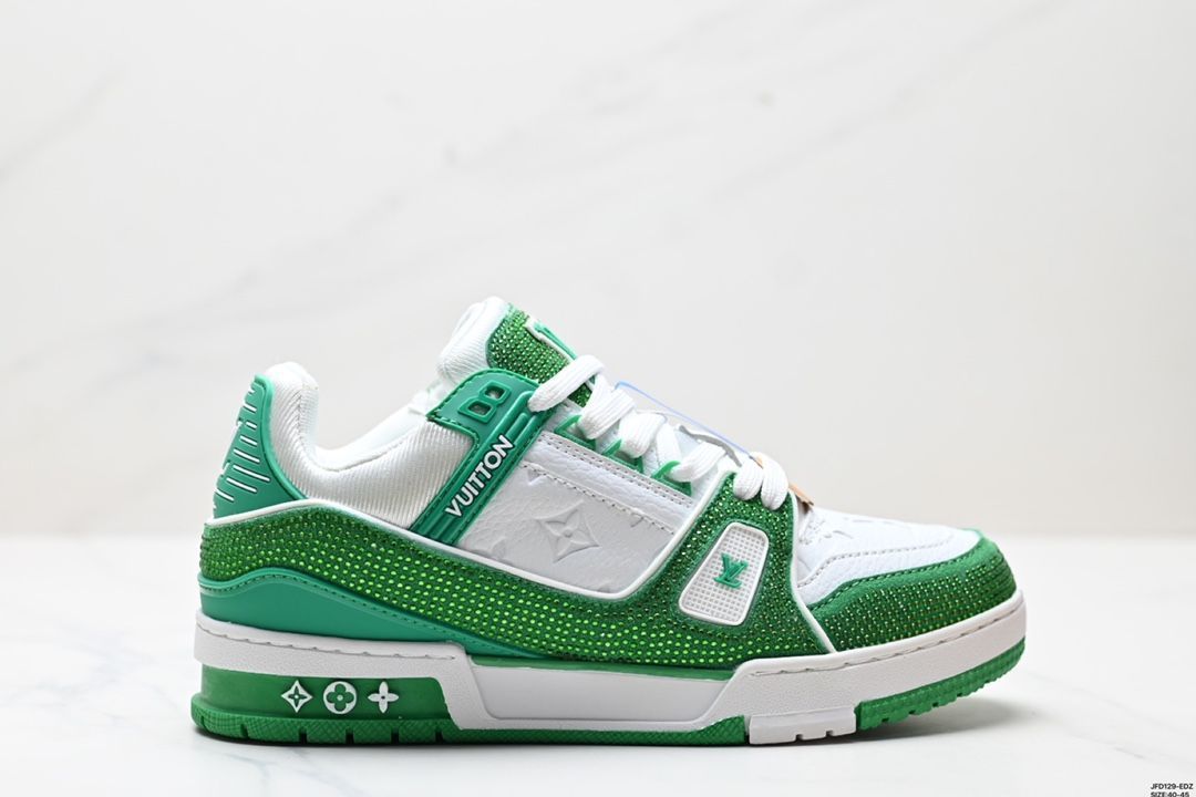 【LVルイ・ヴィトン】Trainer Maxi Low Sneaker パンブレッド マキシシリーズ ローカット カジュアル スポーツ バスケットシューズ08