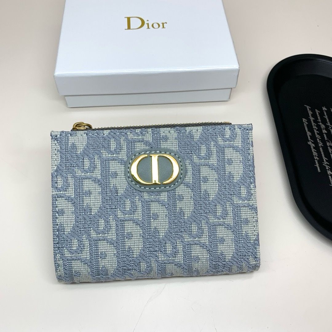 【本日限定】?Dior 最新モデル 3864 マルチカードケース ? 高級PVC＆本革のコンパクトデザイン[本日特価|新品未使用品]