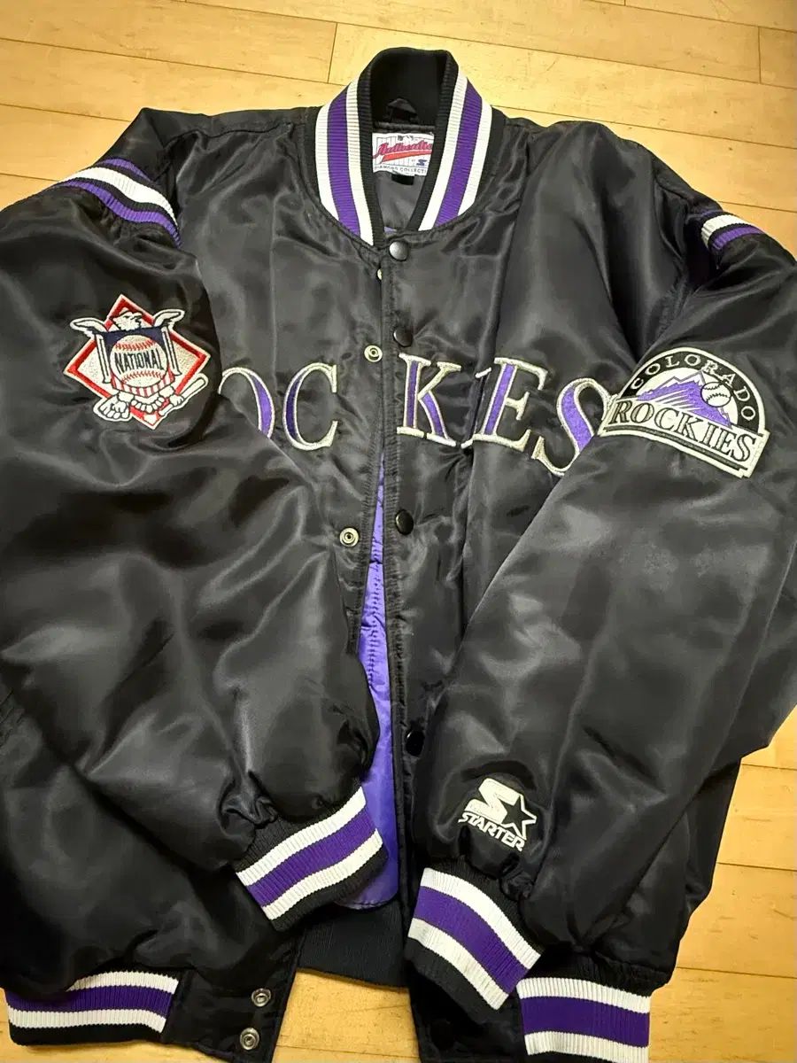 90s コロラド ロッキーズ スタジアム ジャンパー スタジャン ジャケット