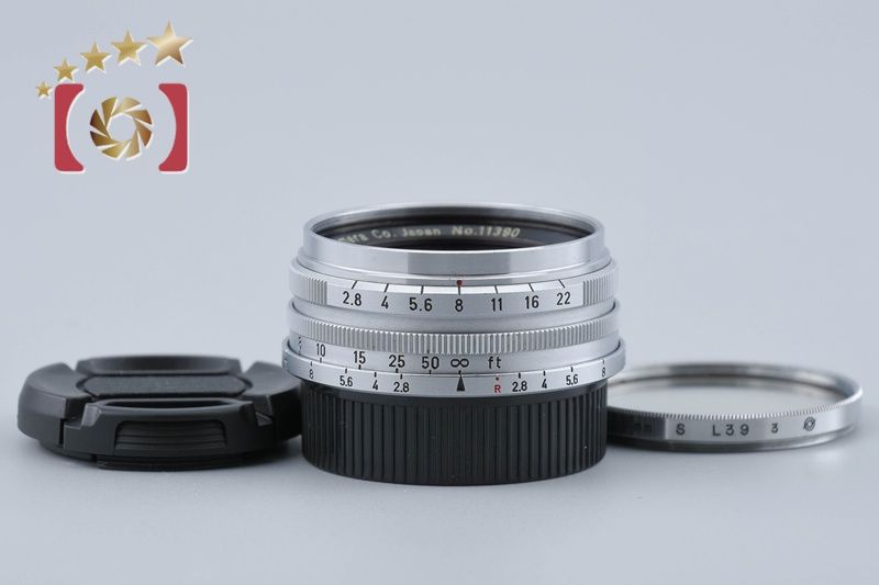 【中古】Canon キヤノン 28mm f/2.8 L39 ライカスクリューマウント