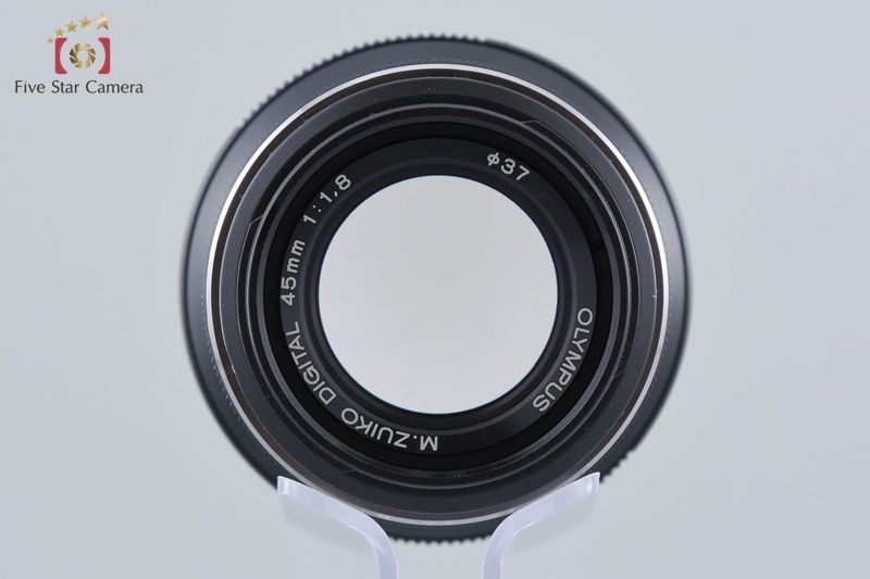 中古】OLYMPUS オリンパス M.ZUIKO DIGITAL 45mm f/1.8 ブラック