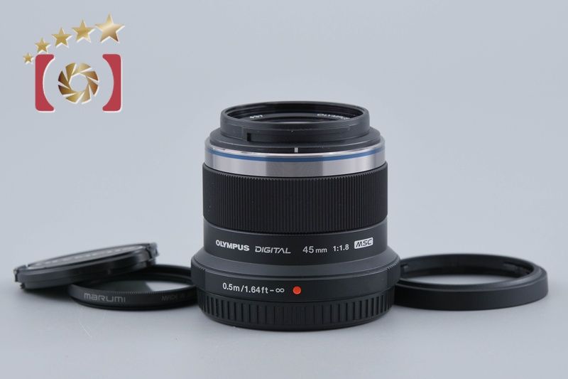 中古】OLYMPUS オリンパス M.ZUIKO DIGITAL 45mm f/1.8 ブラック 中古】OLYMPUS オリンパス M.ZUIKO DIGITAL 45mm f/1.8 ブラック