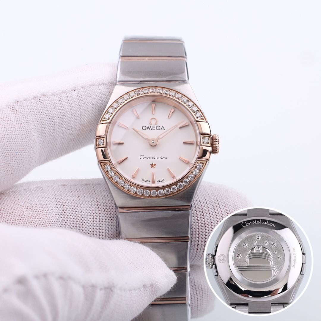 [OMEGA] コンステレーション レディースクオーツウォッチ - 専用ケース・カード・袋付き｜本日限定特価｜新品未使用