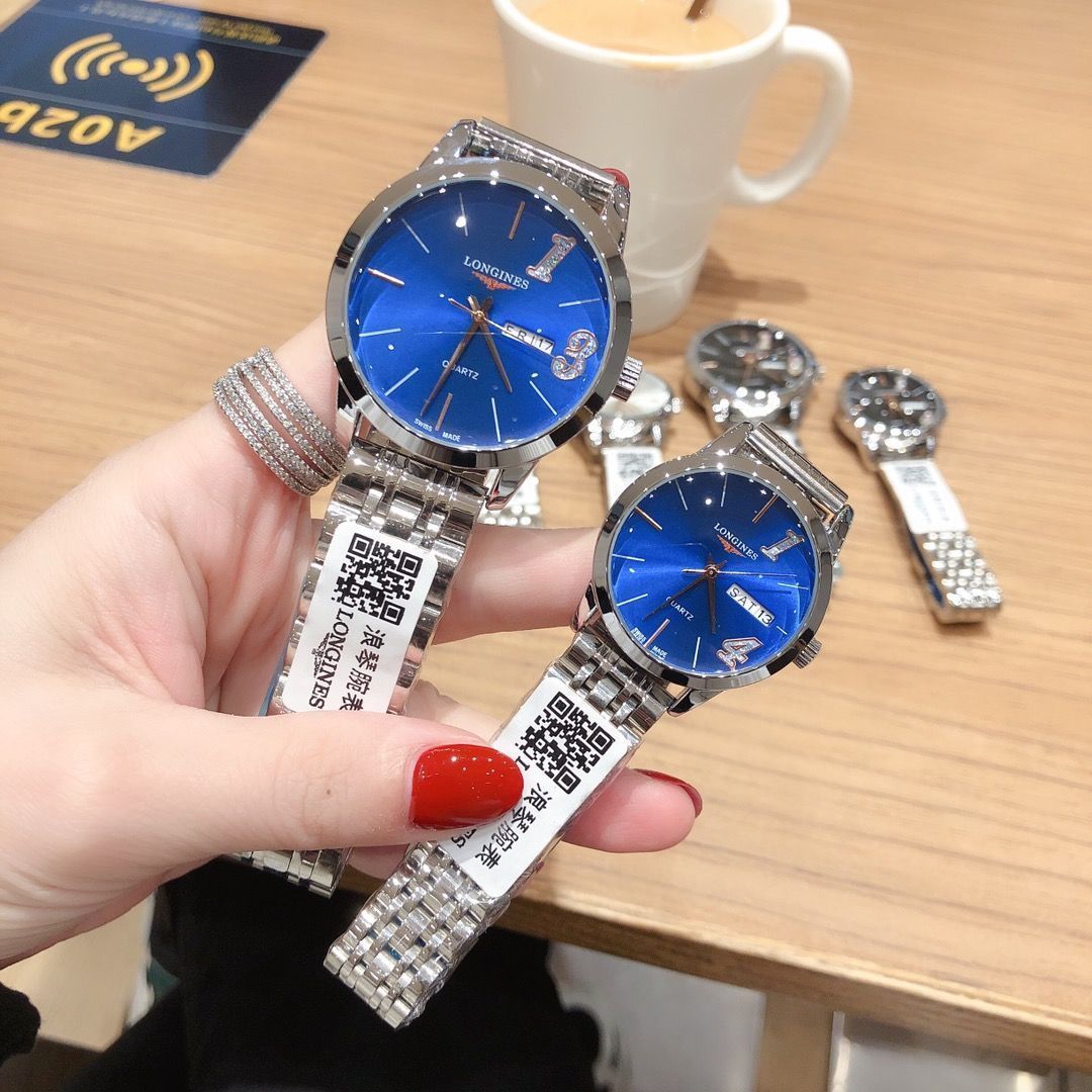 【今日特価】LONGINES カップル腕時計