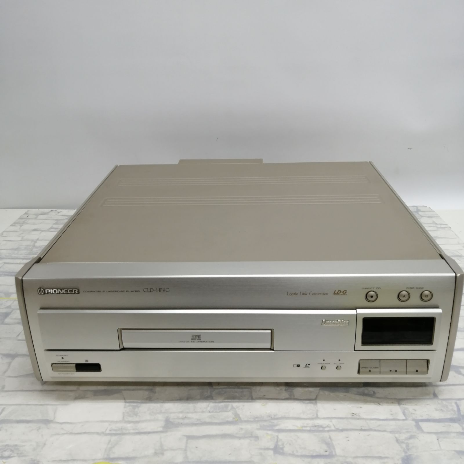 【ジャンク】Pioneer LDプレーヤー CLD-HF9G M2289-hk2mr