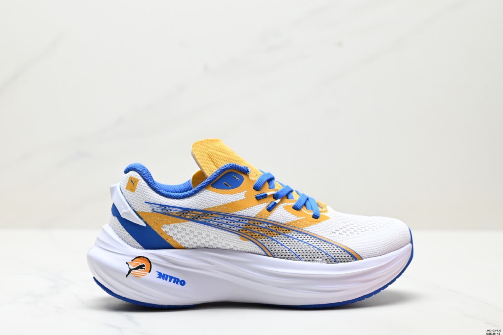 PUMA（プーマ） 「プーマ デビエイト ニトロ 3 クッション トレーニング ランニングシューズ 通気性 快適 滑り止め 耐磨耗 ロートップ レジャー ランニングシューズ」