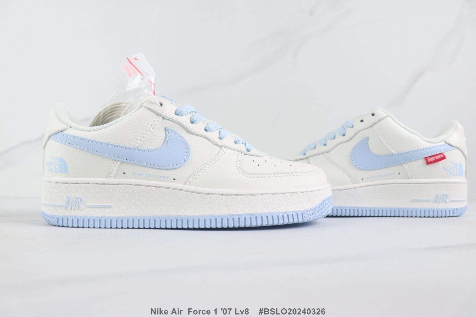 全新未使用男女兼用 Nike Air Force 1 ′07 x Supreme 02